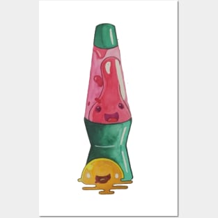 Pink Slime/ Quantum Lava Lamp Posters and Art